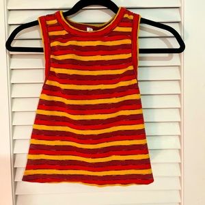 Striped tank top